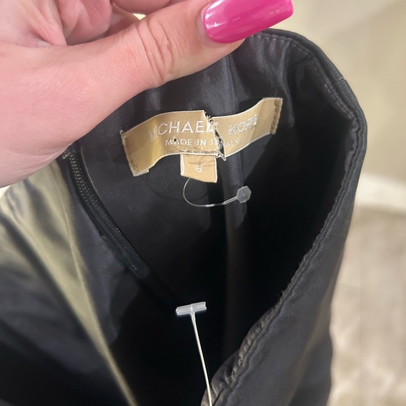 Michael Kors Black Strapless Cocktail Party Dress Women’s Size 8 - Picture 6 of 8